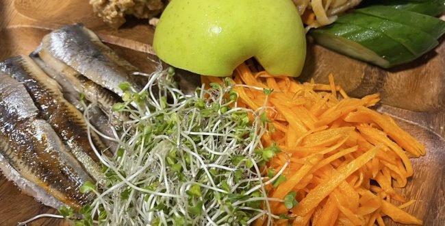 野菜たっぷりの食事